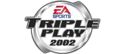 Triple Play 2002 title screen for Playstation 2